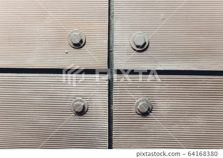 Construction concrete wall with pipe mounted. texture Construction concrete wall with pipe mounted. texture 64168380