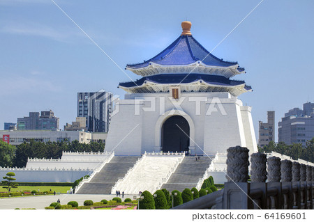 Taiwan, Taipei, Chiang Kai-shek Memorial Hall, Taiwan, Taipei, Chiang Kai-shek Memorial Hall, Chiang Kai-shek Memorial 64169601