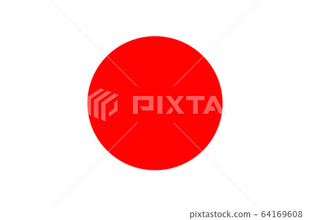 Japanese flag 64169608