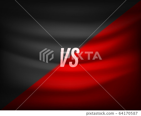 Versus day template. Vector background with copy Versus day template. Vector background with copy 64170587