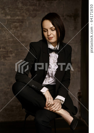 Girl photosession in unisex syle Girl photosession in unisex syle 64171650