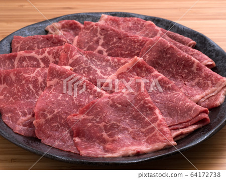 切片日本黑牛肉 切片日本黑牛肉 64172738
