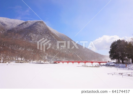 Akagi Shrine Gunma Prefecture Akagiyama Odo Akagi Shrine Motomiya Akagi Shrine Takuboku Toribashi Winter Akagi Shrine Gunma Prefecture Akagiyama Odo Akagi Shrine Motomiya Akagi Shrine Takuboku Toribashi Winter 64174457