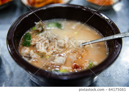 Lean meat, Korean rice, Korean traditional food, folk food, local food, Lean meat, Korean rice, Korean traditional food, folk food, local food, 64175081