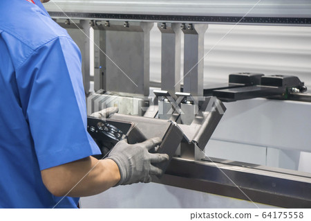 The press brake hydraulic bending  machine. 64175558