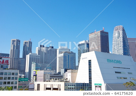 High-rise building group at Nishi-Shinjuku High-rise building group at Nishi-Shinjuku 64175620