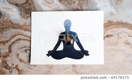chakra human lotus pose yoga abstract mind mental 64176573