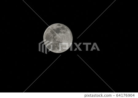 Yokohama cityscape in Japan The moon seen from Super Moon Yokohama Yokohama cityscape in Japan The moon seen from Super Moon Yokohama 64176904