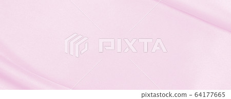 Smooth elegant pink silk or satin texture as 64177665