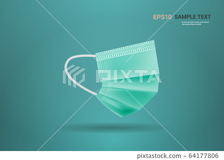 antiviral medical respiratory face mask protection against coronavirus health care surgical concept antiviral medical respiratory face mask protection against coronavirus health care surgical concept 64177806