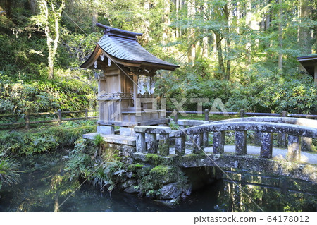花azo神社轄區池塘茨城市北 花azo神社轄區池塘茨城市北 64178012