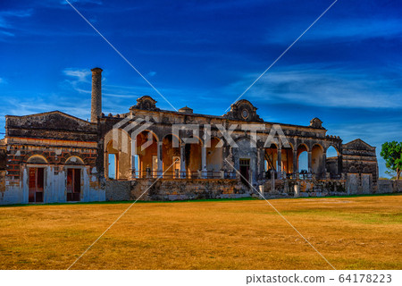 Ancient Hacienda and the Museum of Yaxcopoil. 64178223