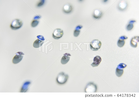 rhinestones of different colors on the white rhinestones of different colors on the white 64178342