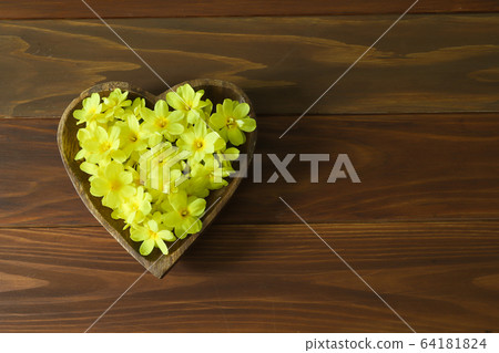 心形餐具中的翼手龍 64181824