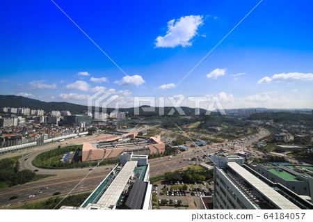Dongsuwon IC direction landscape Dongsuwon IC direction landscape 64184057