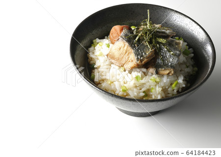 Japanese mackerel pickled plum tea Japanese mackerel pickled plum tea 64184423