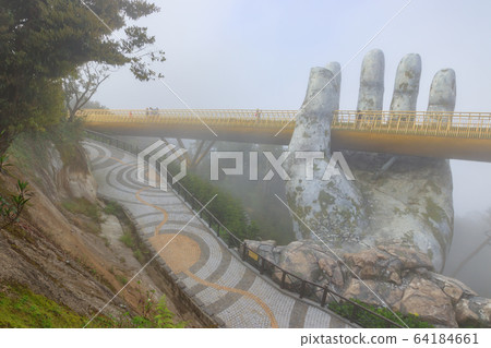 God's Hand (Golden Bridge) Banner Hills Vietnam Da Nang 64184661