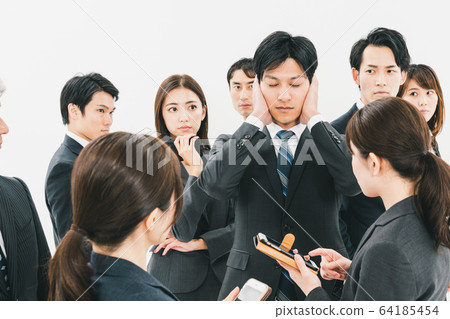 逃避主義的 逃避現實 商務人士 64185454