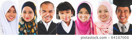 Beautiful faces 64187008