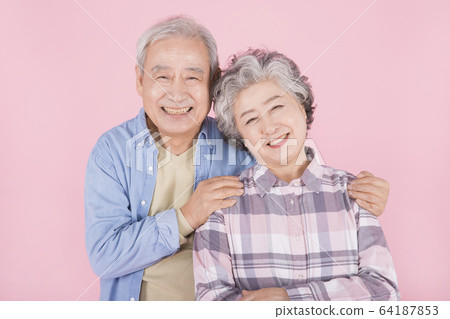 Happy senior life concept. Healthy activities in daily life of senior couple 359 Happy senior life concept. Healthy activities in daily life of senior couple 359 64187853