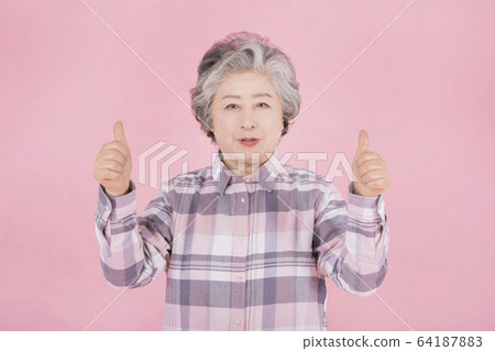 Happy senior life concept. Healthy activities in daily life of senior couple 378 Happy senior life concept. Healthy activities in daily life of senior couple 378 64187883