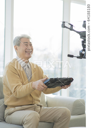 Happy senior life concept. Healthy activities in daily life of senior couple 133 Happy senior life concept. Healthy activities in daily life of senior couple 133 64188180