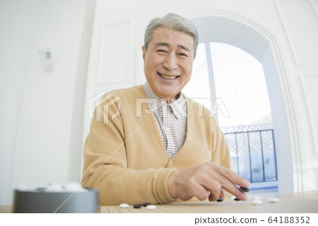 Happy senior life concept. Healthy activities in daily life of senior couple 126 Happy senior life concept. Healthy activities in daily life of senior couple 126 64188352