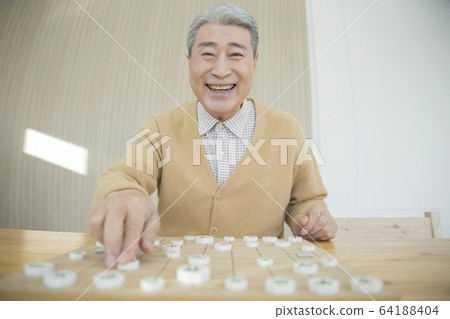 Happy senior life concept. Healthy activities in daily life of senior couple 102 Happy senior life concept. Healthy activities in daily life of senior couple 102 64188404