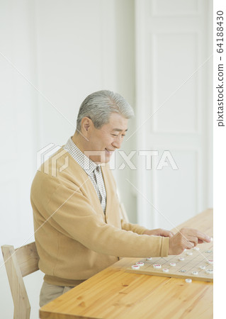 Happy senior life concept. Healthy activities in daily life of senior couple 085 Happy senior life concept. Healthy activities in daily life of senior couple 085 64188430