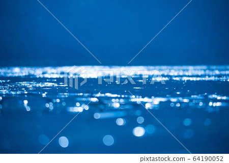 bokeh water surface blue in the river bokeh water surface blue in the river 64190052