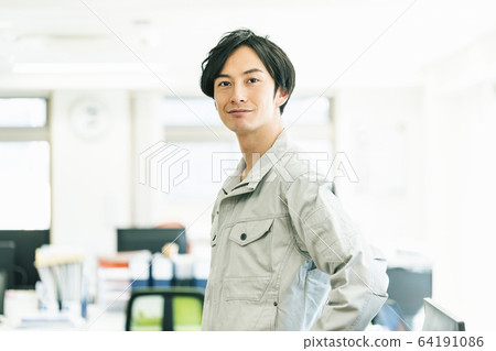 Work clothes men office 64191086