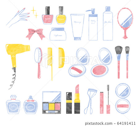 make, toilet article, cosmetics 64191411