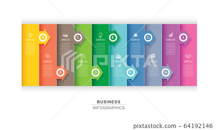 10 data infographics tab paper index and arrow 10 data infographics tab paper index and arrow 64192146