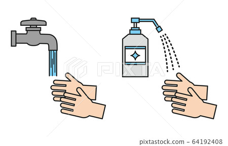 Hand washing and disinfection 64192408