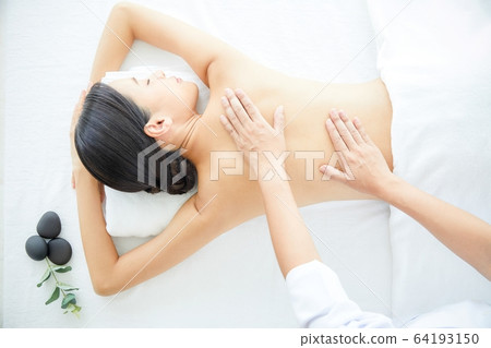 ิBeauty woman massage spa Estee relaxing person material ิBeauty woman massage spa Estee relaxing person material 64193150