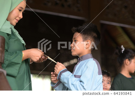 Hari Raya Eid Al-Fitr concept. Hari Raya Eid Al-Fitr concept. 64193841