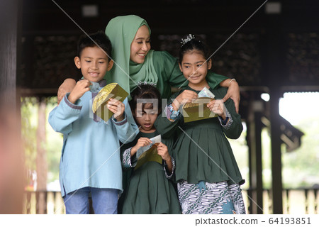 Hari Raya Eid Al-Fitr concept. Hari Raya Eid Al-Fitr concept. 64193851