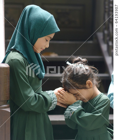 Hari Raya Eid Al-Fitr concept. Hari Raya Eid Al-Fitr concept. 64193987