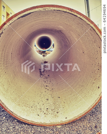 Pipes of HDPE large dimension for water supply Pipes of HDPE large dimension for water supply 64194694