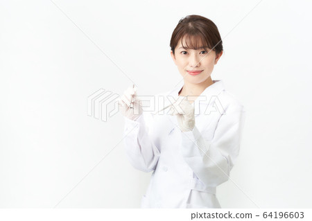 Female doctor Female doctor 64196603