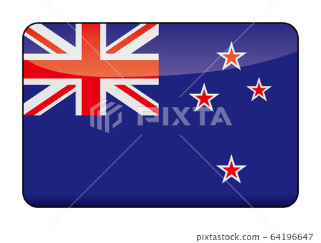 Illustration of rich design New Zealand flag | Flag icon banner with half-dimensional and glossy Illustration of rich design New Zealand flag | Flag icon banner with half-dimensional and glossy 64196647