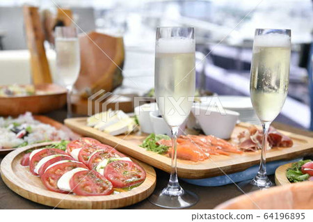 Cruise party scenery Cruise party scenery 64196895