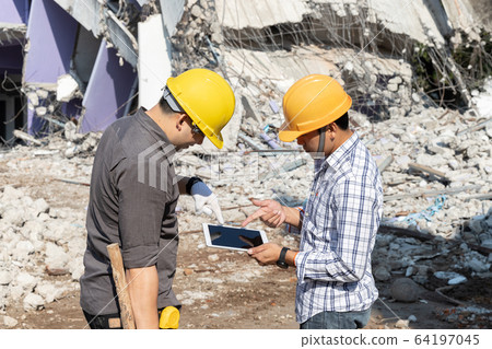 Demolition control supervisor and foreman Demolition control supervisor and foreman 64197045