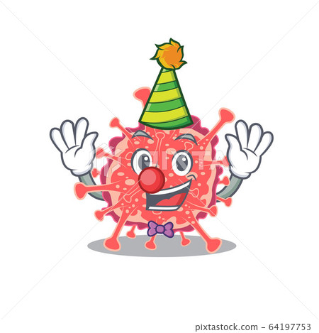 cartoon character design concept of cute clown polyploviricotina 64197753