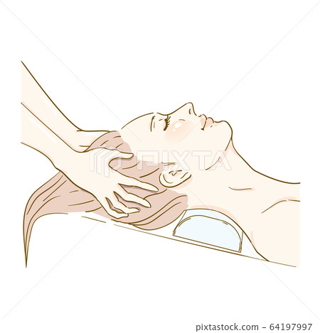 Esthetic treatment for professionals Head massage spa 64197997