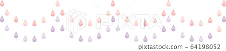 Water drop line Water drop line 64198052