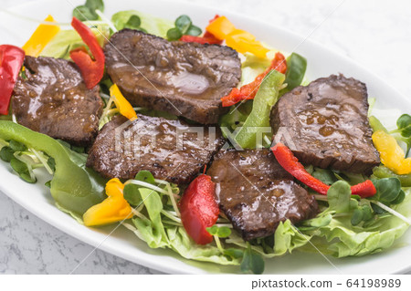 grilled beaf salad grilled beaf salad 64198989