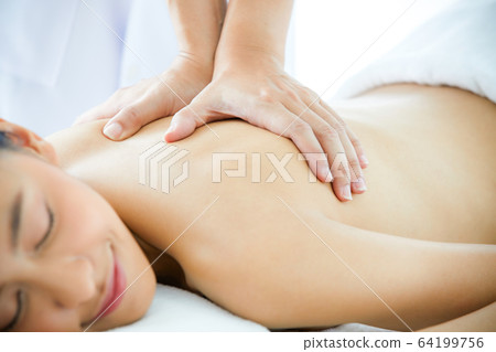 ิBeauty woman massage spa Estee relaxing person material ิBeauty woman massage spa Estee relaxing person material 64199756