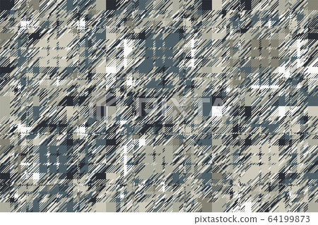 Modern glitch background. Color geometric abstract 64199873