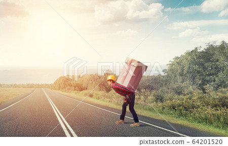 Delivery service concept 64201520